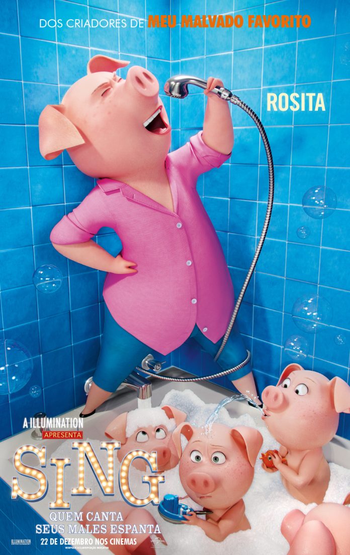 A maior competição de canto do mundo vai começar – assista ao novo trailer de ‘Sing’