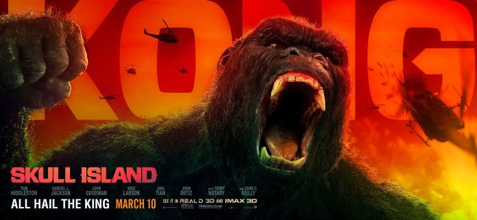 Kong: A Ilha da Caveira ganha novos banners e comerciais