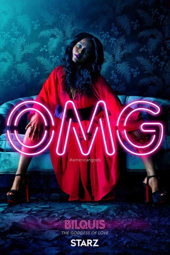 Deuses Americanos | Cartazes apresentam os personagens da série