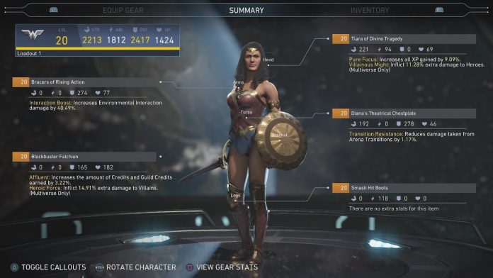 Injustice 2 | Armaduras da Mulher Maravilha baseadas no filme estão disponíveis!