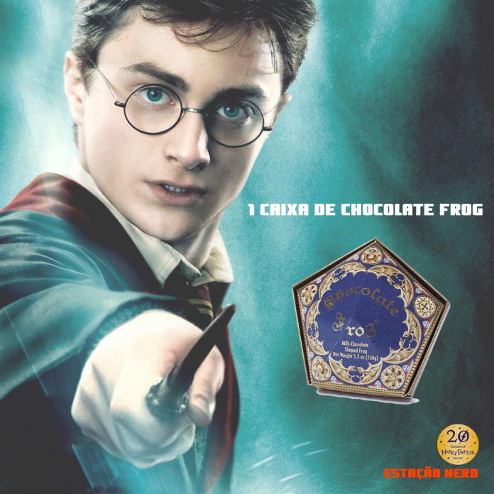 Promoção | 20 anos de Harry Potter! Concorra a Funkos, A varinha das Varinhas e Chocolate Frog.