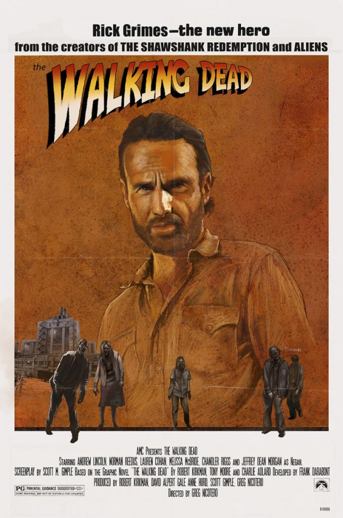 The Walking Dead | Série ganha posters inspirados em clássicos do cinema