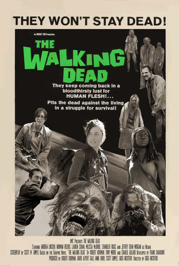 The Walking Dead | Série ganha posters inspirados em clássicos do cinema