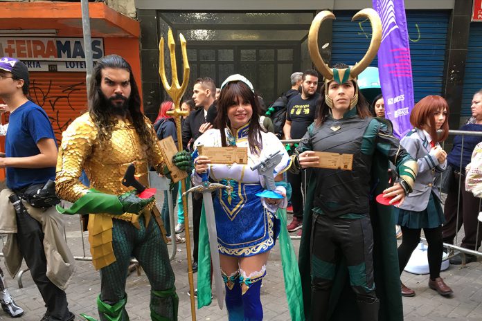 Vencedores do Concurso de Cosplay da VIrada Cultural BH 2019