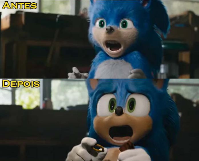Sonic - Antes e Depois