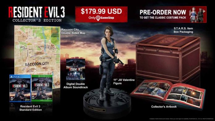 Resident Evil 3 Remake - Edição de colecionador