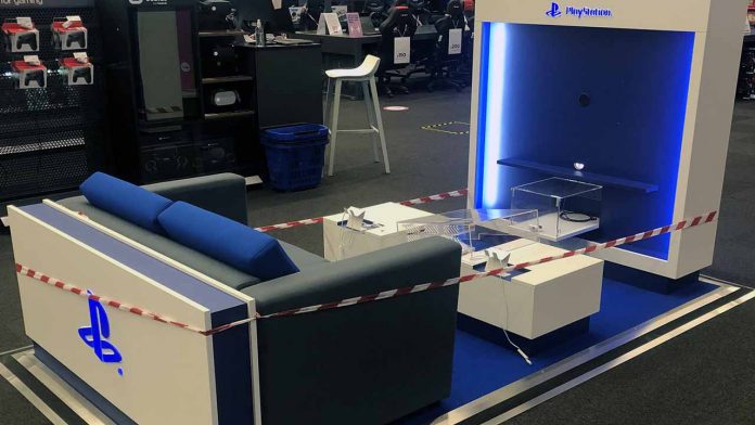 Estande PS5 no UK