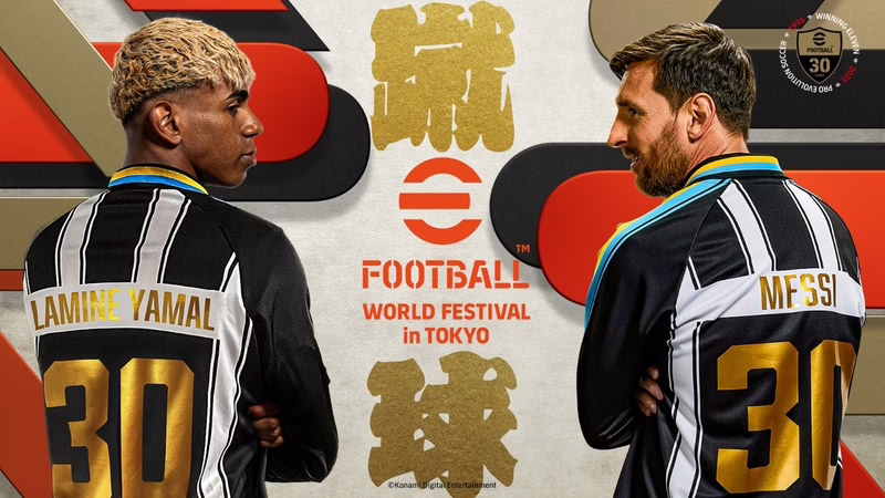 KONAMI comemora os 30 anos de eFootball™ com campanha que celebra as três décadas da franquia