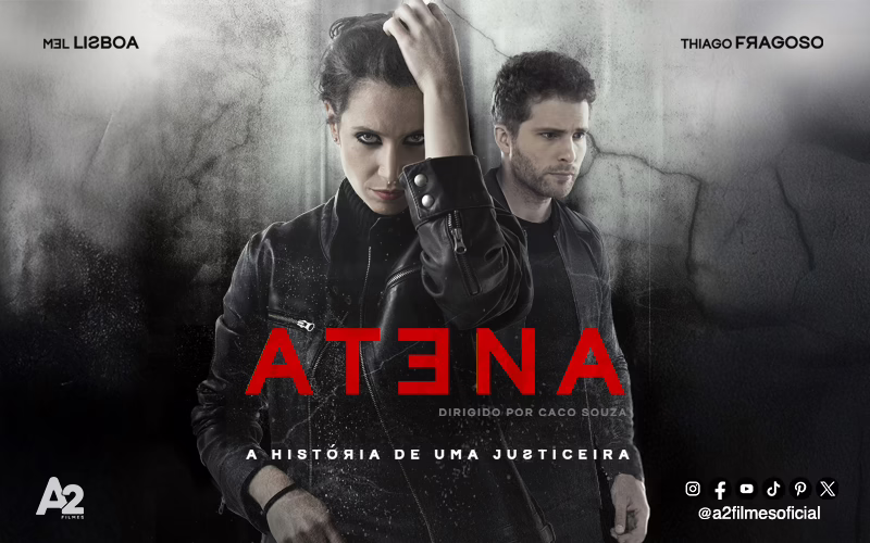 Atena | Suspense nacional estrelado por Mel Lisboa e Thiago Fragoso ganha data de estreia; Confira!