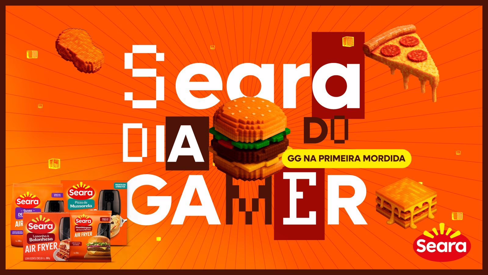 Dia do gamer | Seara patrocina pausa no jogo com momento snack de streamers