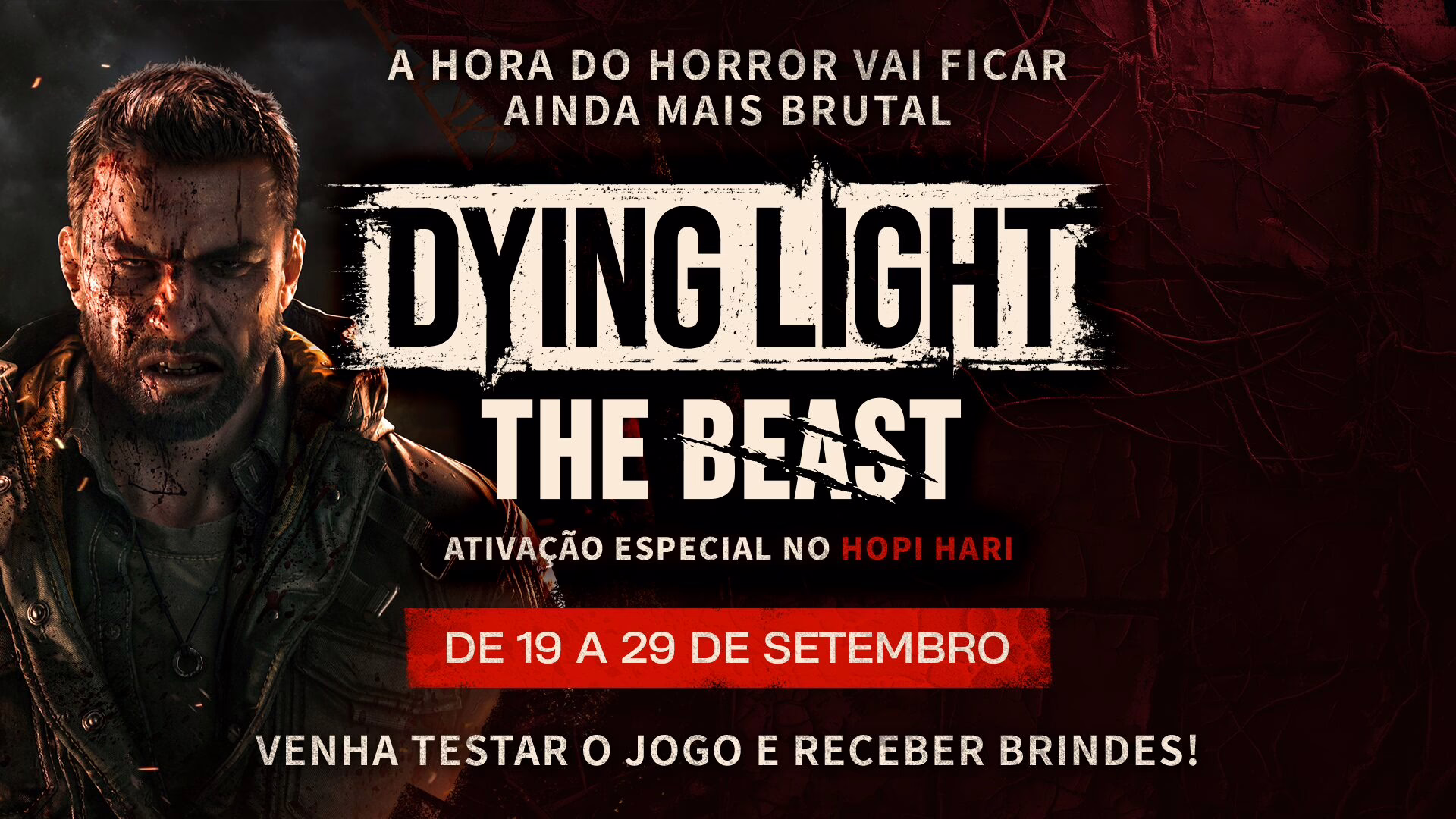 Dying Light: The Beast agita a Hora do Horror do Hopi Hari