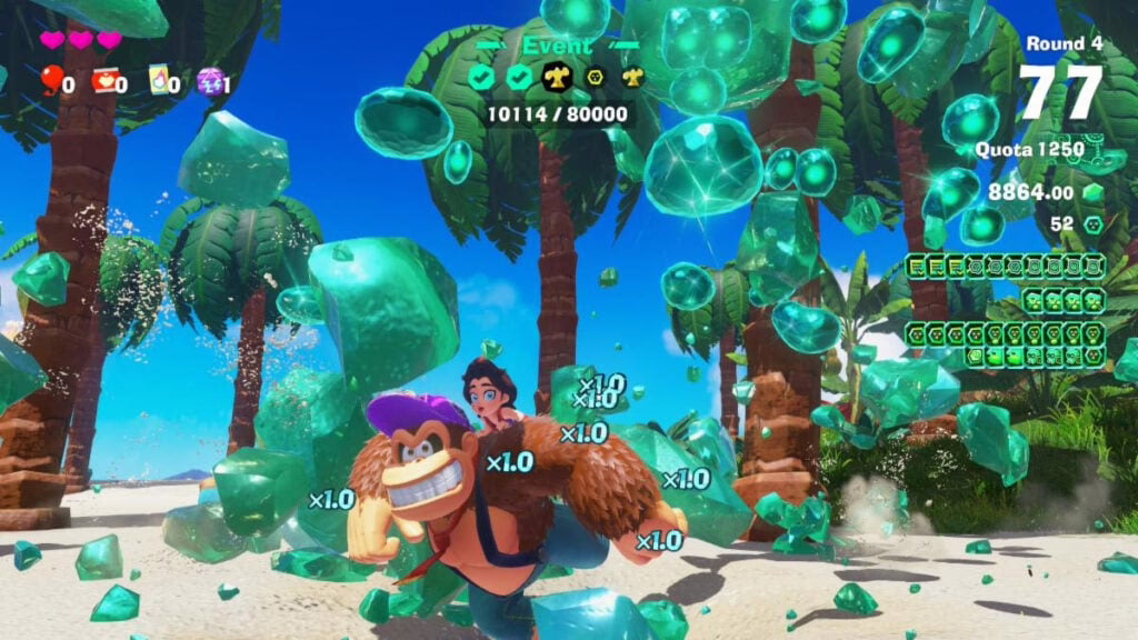 Donkey Kong Bananza | A DLC do jogo, DK Island + Emerald Rush terá eventos mensais Donkey Kong Bananza | A DLC do jogo, DK Island + Emerald Rush terá eventos mensais