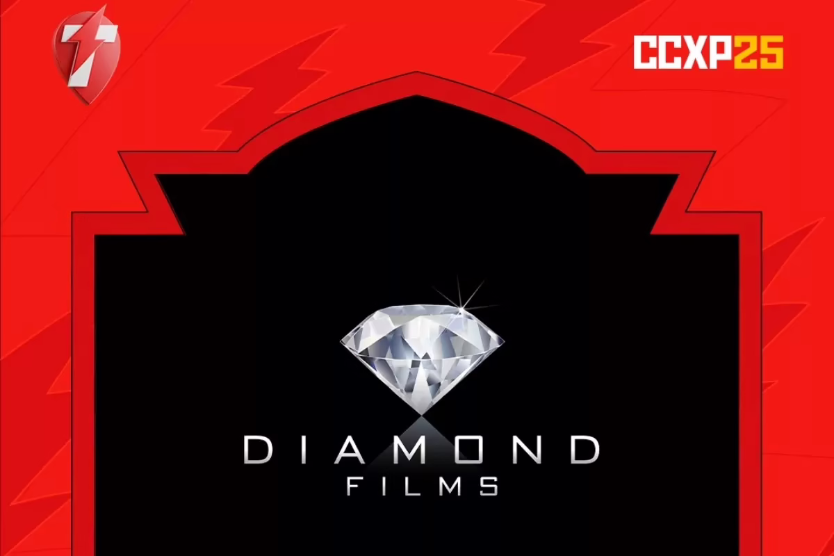 CCXP25: Diamond Films confirma participação pela primeira vez na história do festival com painel no Palco Thunder by Claro Tv+