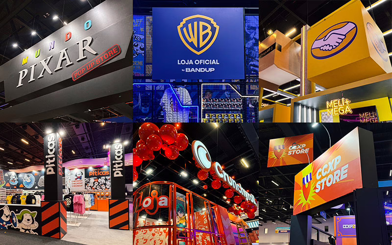CCXP 25 | Grupo Supernova traz 6 Lojas Oficiais com as Maiores Marcas da Cultura Pop